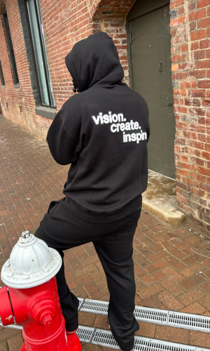 Black M.S.E Hoodie Set