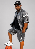 Grey Legacy Leather Short Set