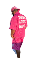 Pink M.S.E Windbreaker