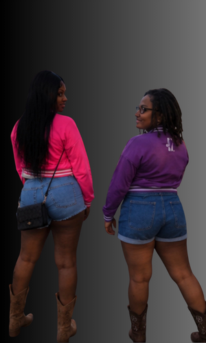 Purple Women's Varsity Jacket