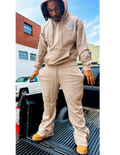 Cream M.S.E Hoodie Set