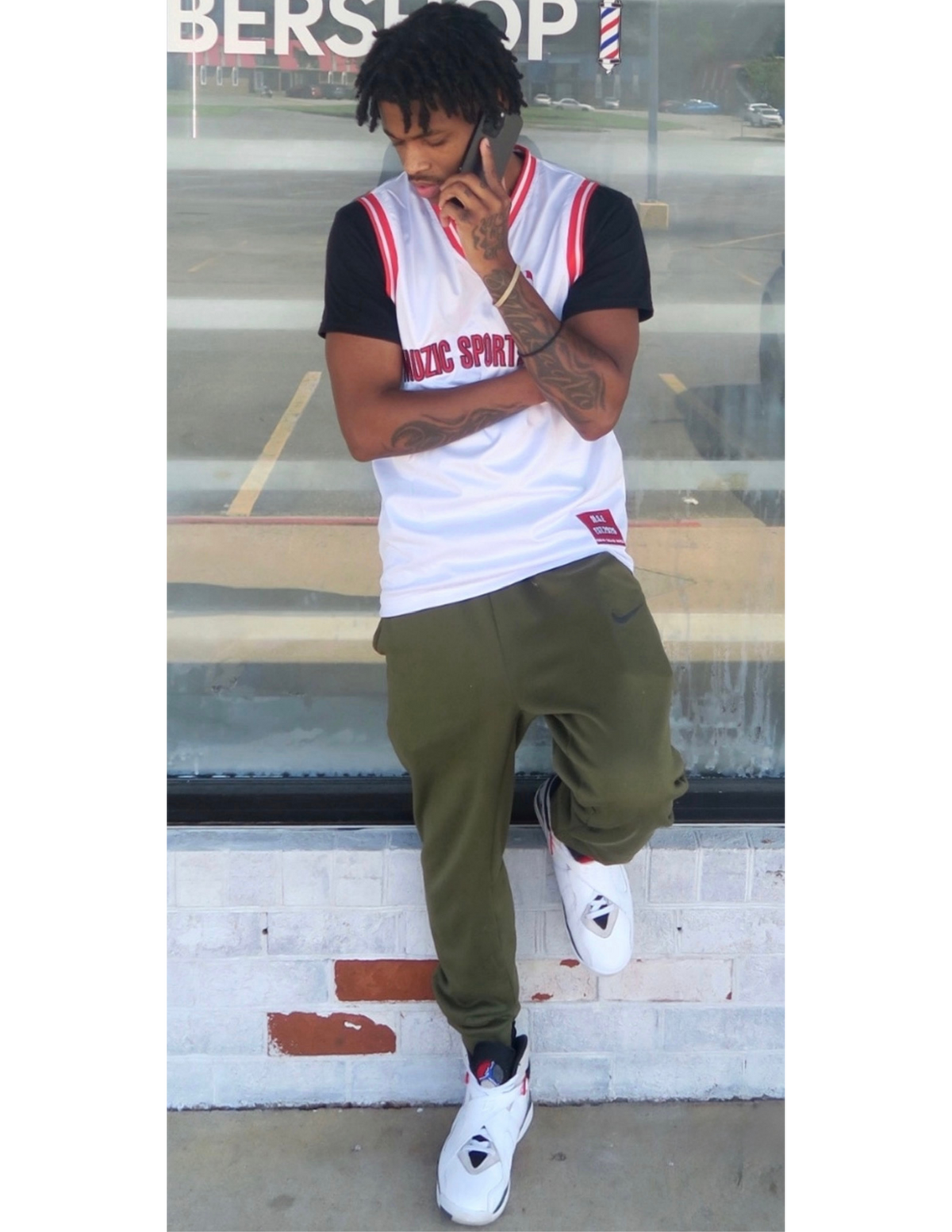 White M.S.E Jersey